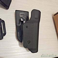 SET Fondina RH Ghost III Polimero livello 2 da cinturone per Beretta serie 92