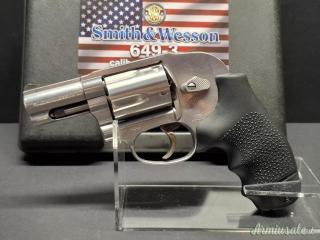 Smith & Wesson 649-3 (Bodyguard) .357 Magnum  |  9x31mmR  | .353 Casull