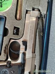Pistola Beretta 92fs Co2 inox cal 4.5mm con scatola