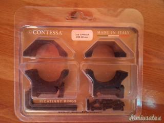 Anelli CONTESSA  per slitta picatinny 30 mm H 8