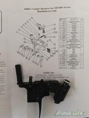 Gruppo scatto Jard per CZ 600