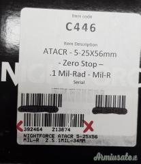 Nightforce ATACR 5-25x56 - SFP - Mil