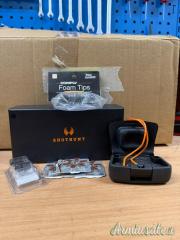 auricolari elettronici Shothunt + kit tappi Comply e batterie nuove