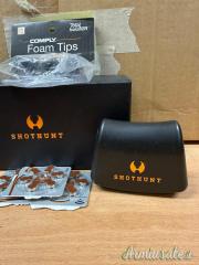auricolari elettronici Shothunt + kit tappi Comply e batterie nuove