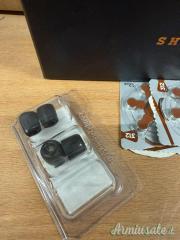 auricolari elettronici Shothunt + kit tappi Comply e batterie nuove