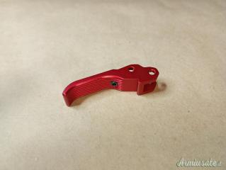 Grilletto regolabile Toni System piatto in alluminio rosso per CZ Shadow 2 DA/SA – NUOVO