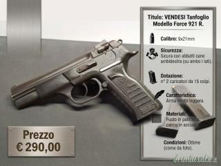 Tanfoglio Force 921 R 9x21mm IMI