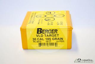 BERGER .30 185 gr VLD TARGET
