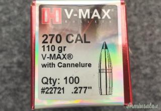 HORNADY PALLE 270 V-MAX 110 GRS # 22721