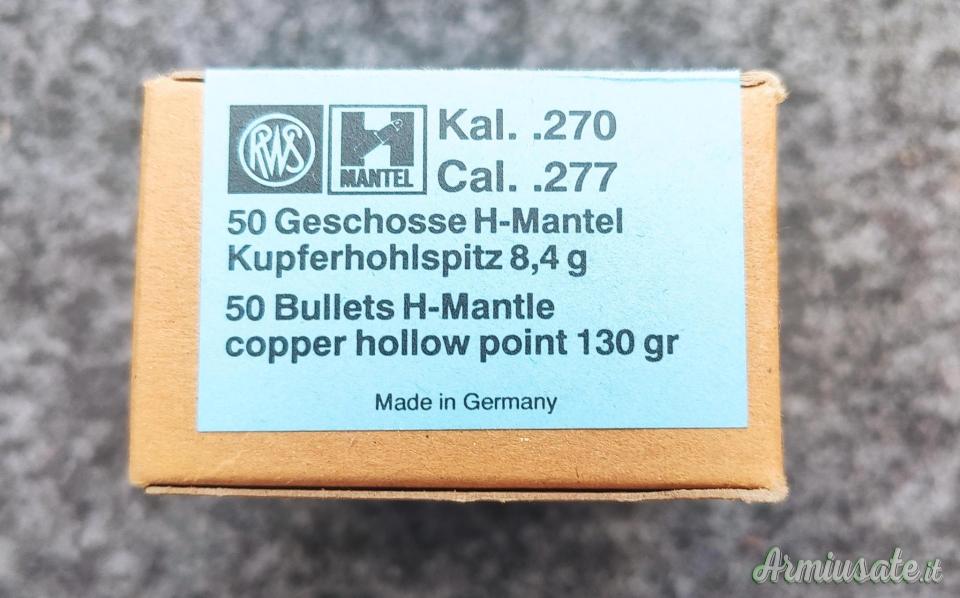 RWS PALLE 270 H-MANTEL 130GRS #2145995