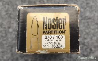 NOSLER CAL. 270 PARTITION 160 GRS #16324