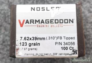 NOSLER CAL. .310 (7,62X39) VARMAGEDDON 123 GRS #34056