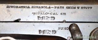 Pistola Bufalo Calibro 6,35