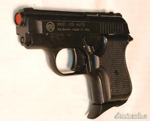 Pistola a salve Bruni 315 Auto cal. 8mm nera + valigetta + 50 Cartucce Fiocchi