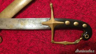 Rarissima sciabola francese da ussaro 1777 An IV periodo rivoluzionario produzione Klingenthal