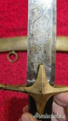 Rarissima sciabola francese da ussaro 1777 An IV periodo rivoluzionario produzione Klingenthal