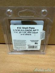 Hornady Shell Plate #32 per pressa Lock-N-Load AP - NUOVO