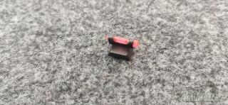 MIRINO PER CARABINA CON FIBRA OTTICA ALTEZZA 7 MM