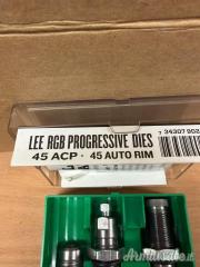 Set Dies Lee RGB Progressive .45 ACP / .45 Auto Rim - COME NUOVO