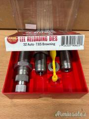 Set 3 dies Lee Carbide .32 Auto / 7.65 Browning - NUOVO