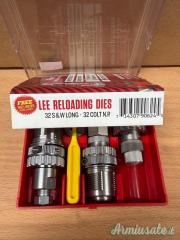 Set 3 Dies Lee Precision Carbide .32 S&W Long / .32 Colt N.P.