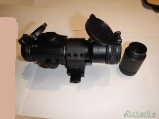 Vortex Strikefire1 4MOA Red/green+ cantilever+Doubler 2X- Mai usato