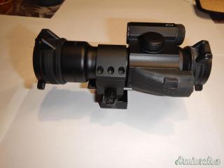 Vortex Strikefire1 4MOA Red/green+ cantilever+Doubler 2X- Mai usato