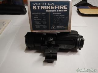 Vortex Strikefire1 4MOA Red/green+ cantilever+Doubler 2X- Mai usato