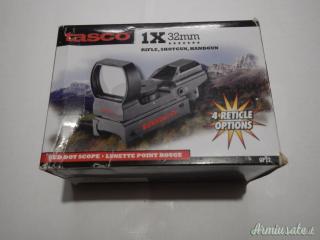 Red Dot Tasco QP22 - Reflex aperto - 4 reticoli- base compresa