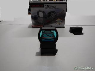 Red Dot Tasco QP22 - Reflex aperto - 4 reticoli- base compresa