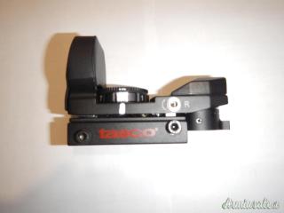 Red Dot Tasco QP22 - Reflex aperto - 4 reticoli- base compresa