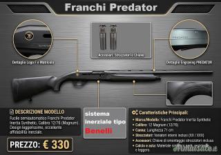 Franchi Predator Inertia Synthetic 12 Magnum