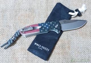 Coltello PRO-TECH - Mod.Les George - da Collezione - INTONSO - VEDI !