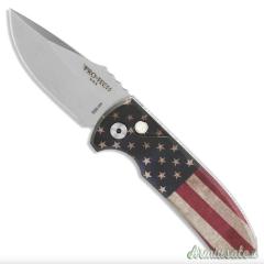 Coltello PRO-TECH - Mod.Les George - da Collezione - INTONSO - VEDI !