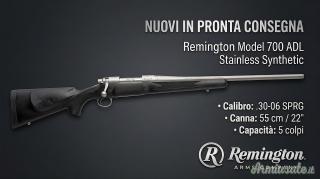 Remington 700 ADL Stainless Synthetic . .30-06 Springfield