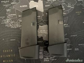 Glock 43 9x21 caricatori maggiorati