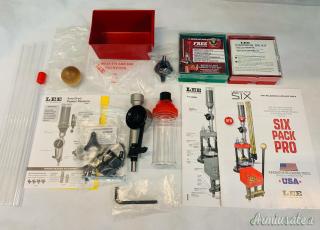 Pressa per ricarica LEE Six Pack Pro Kit 6000, kit completo per Cal. 9mm Luger