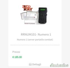 RED RAY laser tag per repliche softair mil SIM simulazione Professionale Nuovo