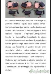 RED RAY laser tag per repliche softair mil SIM simulazione Professionale Nuovo