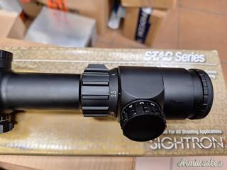 SIGHTRON S TAC 2,5-17,5×56 IR 4A ret. illuminato Usato
