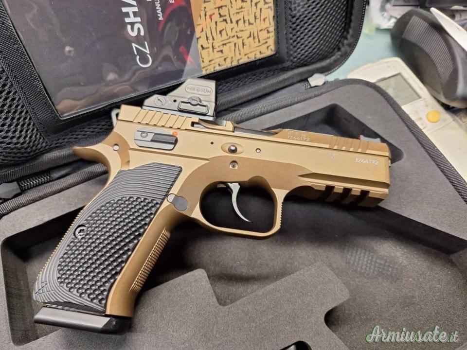 CZ SHADOW 2 COMPACT BRONZE + HOLOSUN LIMITED EDITION cal.9x19
