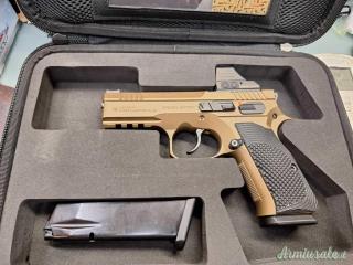 CZ SHADOW 2 COMPACT BRONZE + HOLOSUN LIMITED EDITION cal.9x19