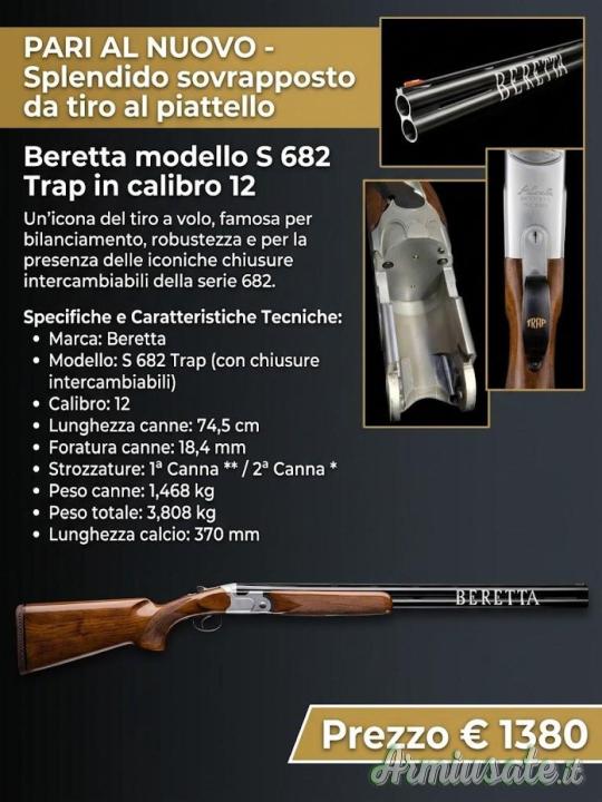 Beretta S 682 TRAP 12
