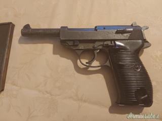 Set Mauser P.38 (byf 44) Totalmente Monomatricola - Cal. 9x19 -+ Fondina Karl Barth 1940 Luftwaffe