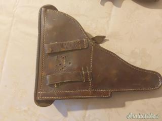 Set Mauser P.38 (byf 44) Totalmente Monomatricola - Cal. 9x19 -+ Fondina Karl Barth 1940 Luftwaffe