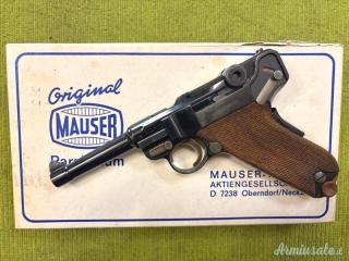 Mauser Luger P08, 1972, Sportiva, 9x19 (9 Parabellum)