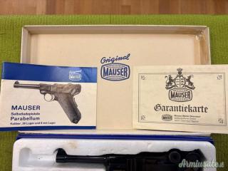 Mauser Luger P08, 1972, Sportiva, 9x19 (9 Parabellum)