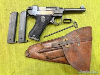 Husqvarna M40, 1940, Sportiva, 9x19 (9 Parabellum)