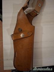 Fondina ascellare in cuoio per pistola semiautomatica