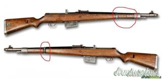 CERCO fascetta e molla per Gew 41 Walther